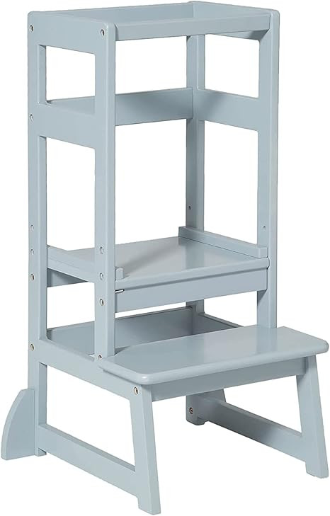 SDADI Adjustable Height Kitchen Step Stool,Kids Learning Stool,Mothers' Helper LT05G | Amazon (US)
