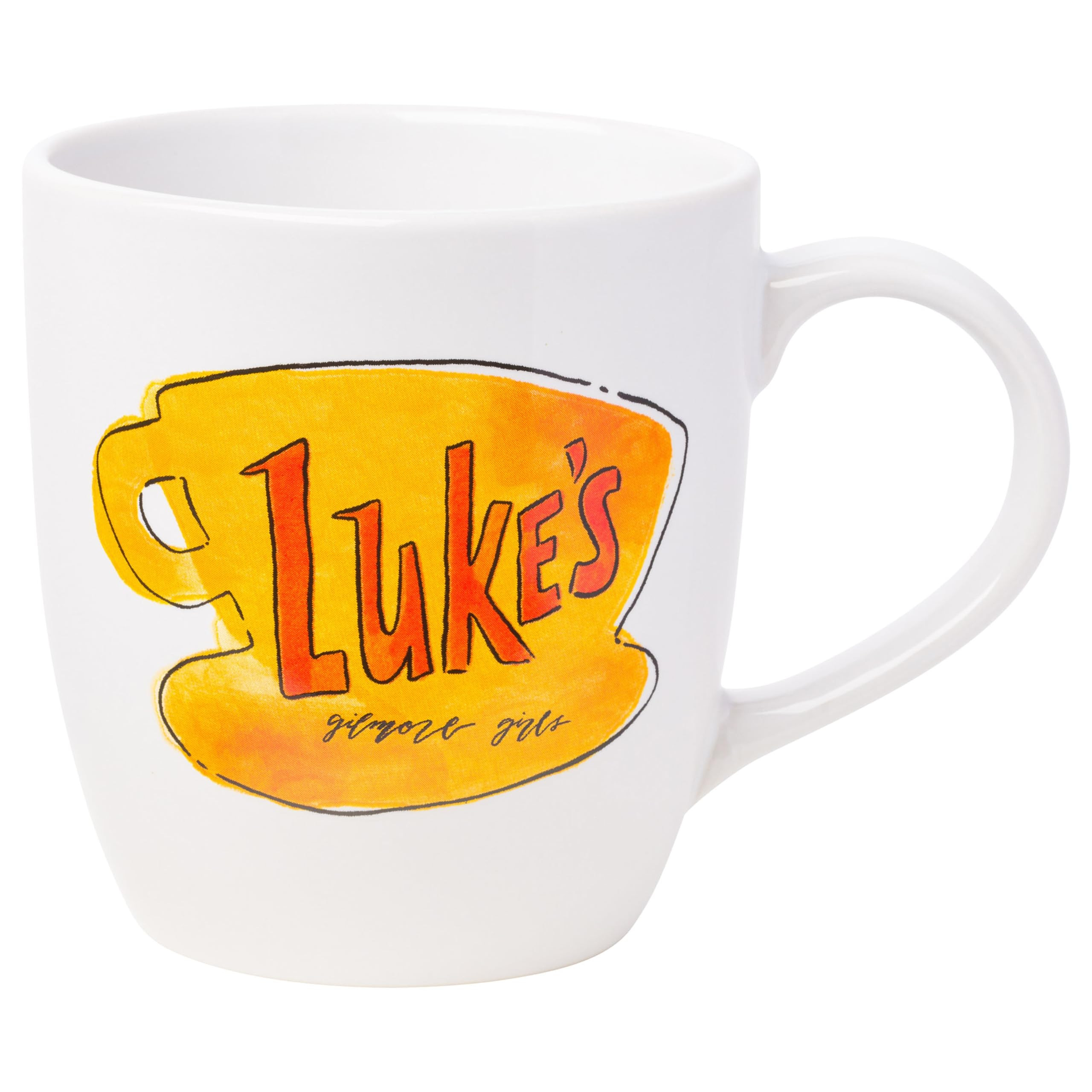 Silver Buffalo Gilmore Girls Luke's Diner Logo Ceramic Coffee Mug, 18 Ounces | Amazon (US)