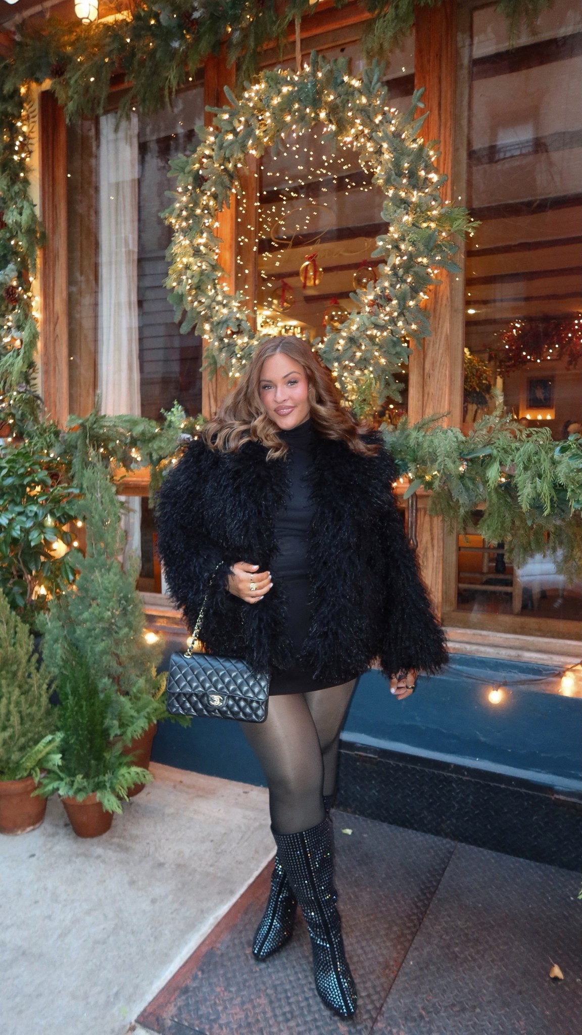 My fav all black look at the moment!! Size 1 in everything! 

#LTKSeasonal #LTKMidsize #LTKootd