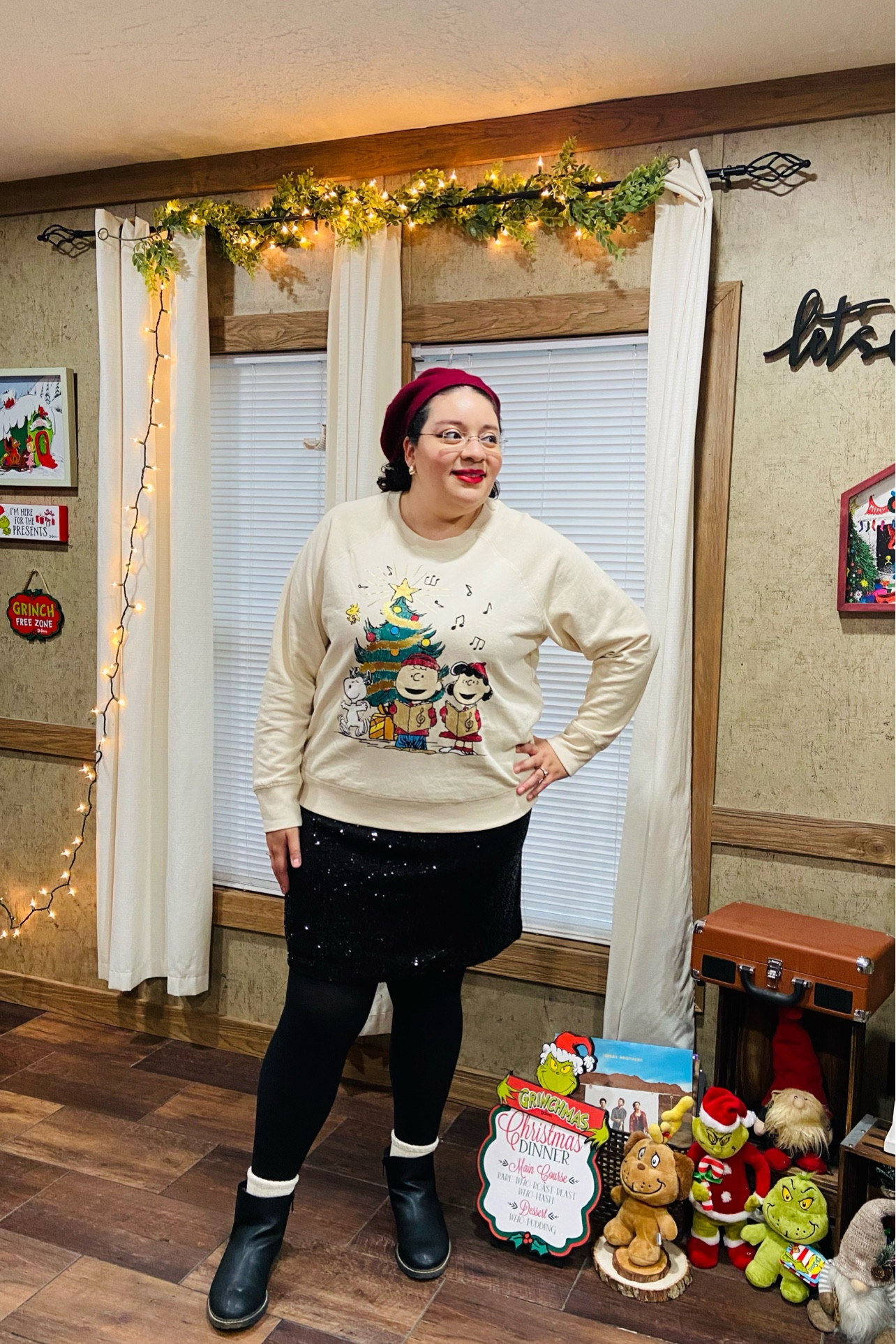 Christmas Outfit Idea 

#LTKStyleTip #LTKHoliday #LTKPlusSize