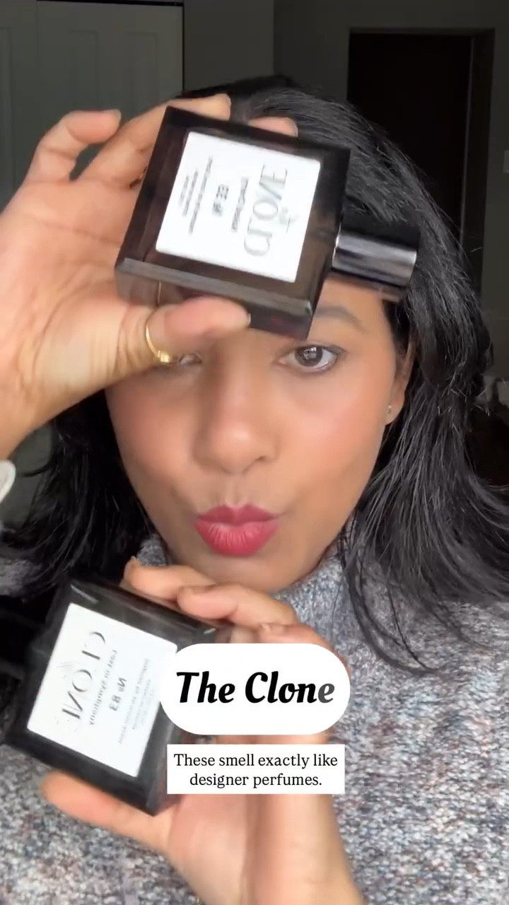 Affordable DESIGNER PERFUMES - Clone (15% code)

❤️ @cloneofperfume - The CLONE creates unique fragrances inspired by designer scents but never identical copies. with a budget-friendly approach, allowing everyone to express their unique style.

https://cloneofperfume.com/JUSTCHILLWITHPAM
Get 15% off code : JUSTCHILLWITHPAM

❤️ my favorite - The Clone 33 Inspired By Lost Cherry (smells like Tom Ford)  https://go.shopmy.us/p-31781142

The Clone No 83 Lost In Symphony (Inspired by L.V Symphony Perfume ) https://go.shopmy.us/p-31781096

The Clone No 37 Brave In Love (inspired by KILIAN Paris Love Don’t Be shy ) https://go.shopmy.us/p-31780785

#perfume #designerfragrance #theclone #pamdsouza