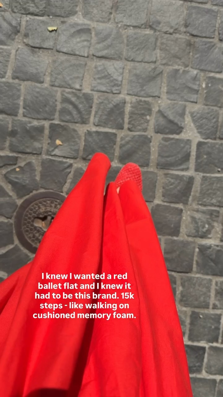 The most perfect red dress.
TTS, wearing a Small. Red ballet flats: the most comfortable ballet flats l've EVER worn, run TTS. 

#LT Kdayinmylife #LTKgrwm #LTKTravel