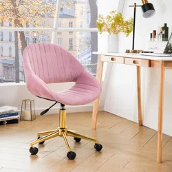 Everly Quinn Albaugh Velvet Task Chair | Wayfair | Wayfair North America