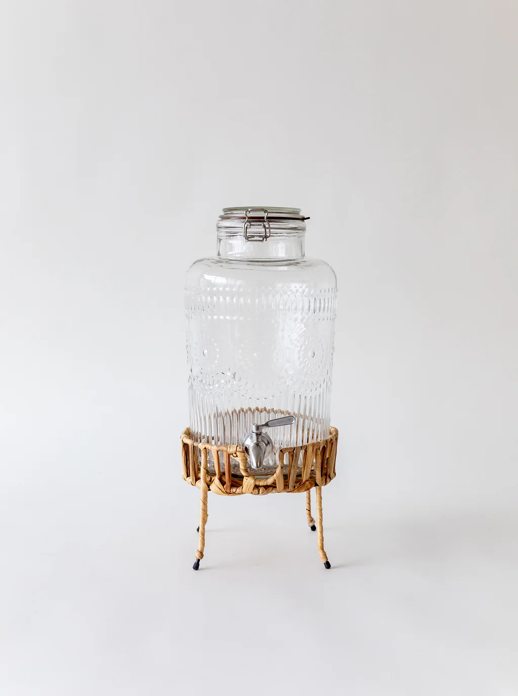 Beverage Dispenser & Wicker Base | House of Jade Home