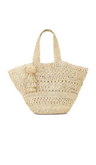 Mikala Tote in Natural | Revolve Clothing (Global)