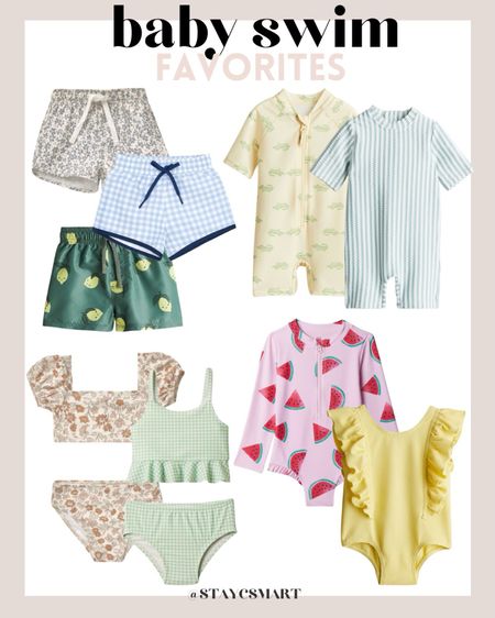 Baby Swimsuit | Summer Baby Finds | Summer Baby Essentials | Baby Swim | Summer Baby 

#LTKSeasonal #LTKKids #LTKBaby
