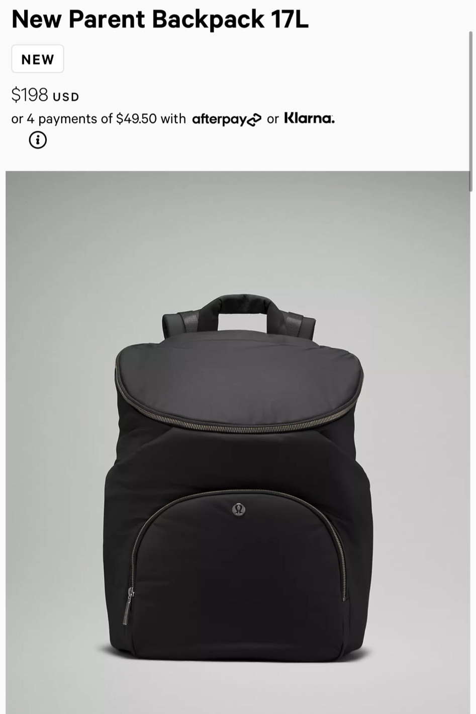The diaper bag backpack we just ordered! Lululemon diaper bag Lululemon diaper backpack 

#LTKbump #LTKitbag #LTKkids