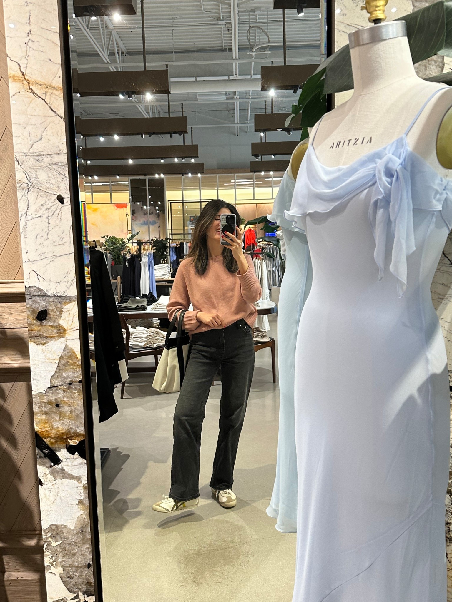 Cashmere sweater on sale! Fits tts. I’m in xs. 
Everlane jeans. Fits tts. I’m in my regular size and still have room in my waist to tuck in  

#LTKsale #LTKcanada #LTKspring