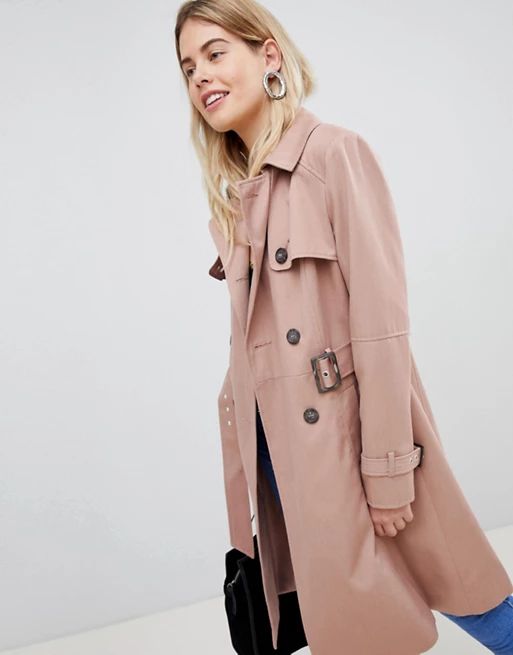 New Look Structured Trench Trench Coat | ASOS US