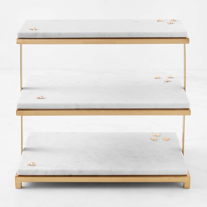 Honeycomb 3-Tiered Stand | Williams-Sonoma