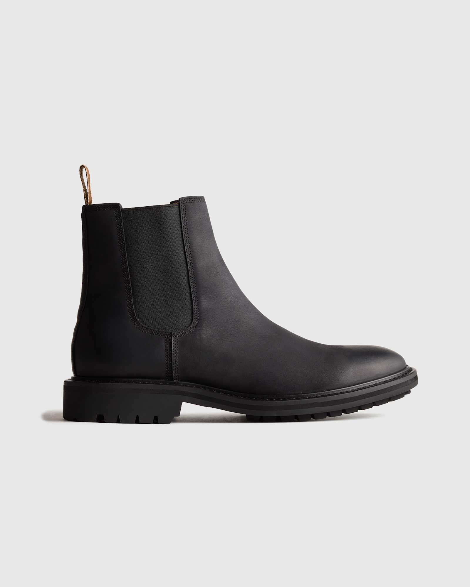 Rugged Leather Lug Sole Chelsea Boot | Quince