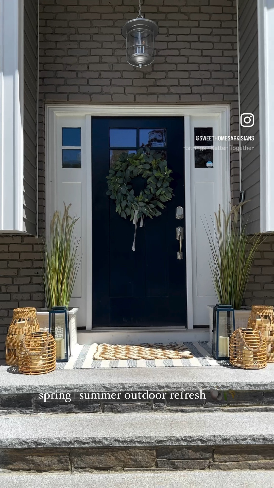 our curb appeal is ready & refreshed for spring & summer🌞 of course, we take our coastal vibes to the outside too🤍🩵

#LTKHome