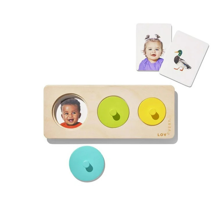 Lovevery, Things I See Puzzle, Double-Sided Picture Card Puzzle for Toddlers, 12+ Months | Walmart (US)