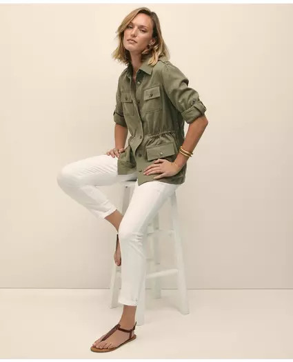 Utility Drawstring Waist Jacket | Brooks Brothers