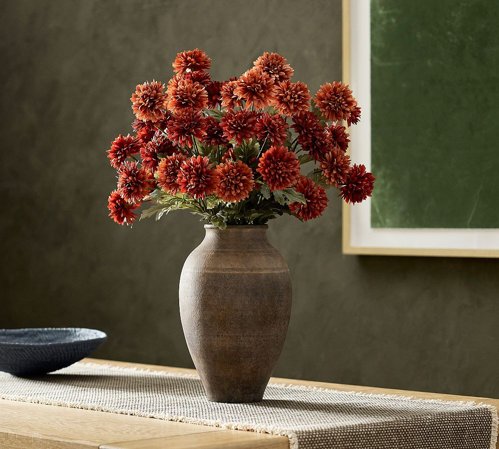 Faux Kiku Flower Bundle | Pottery Barn (US)