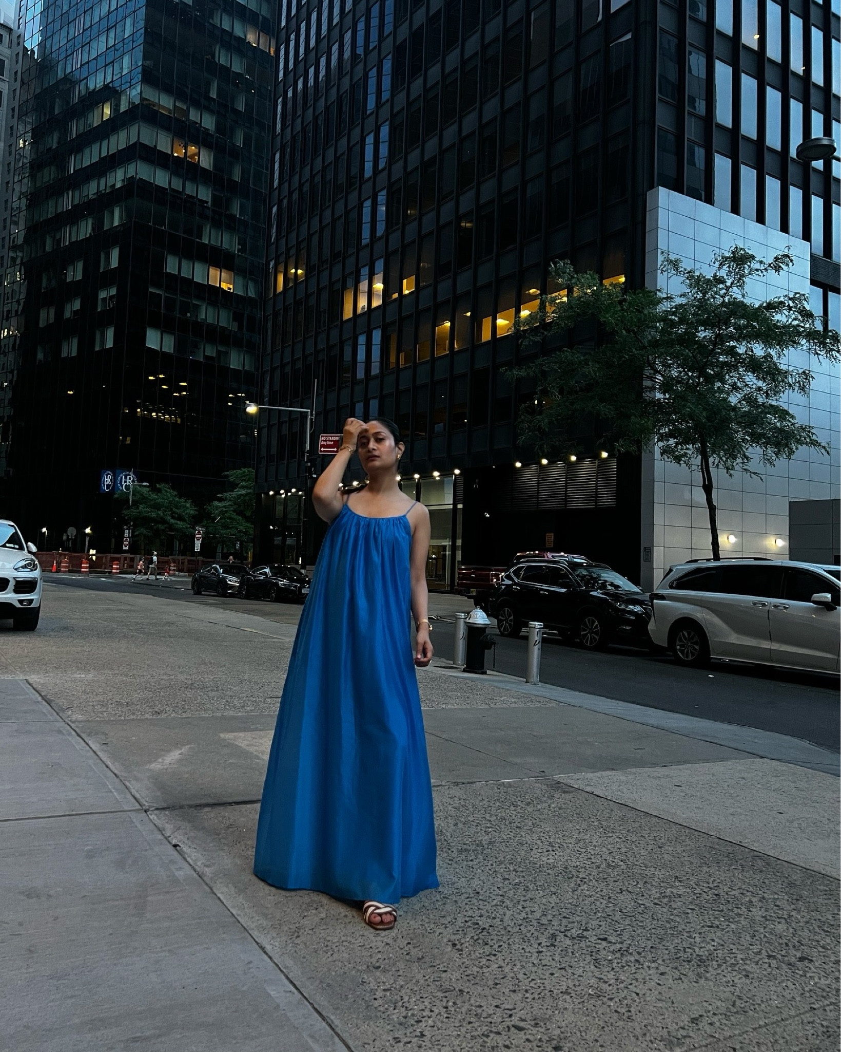 organza tie-waist maxi dress Tie-Waist Organza Maxi Dress