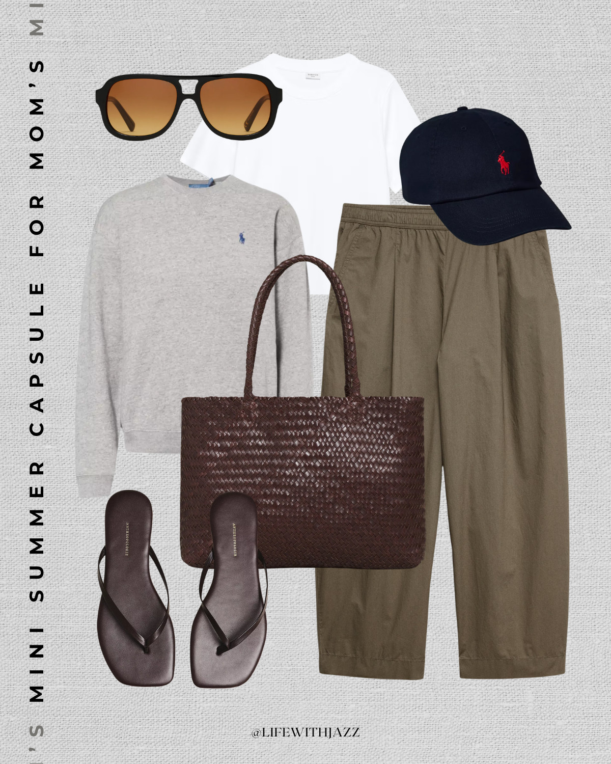 casual summer mom outfit

minimal style / summer style / green barrel pants / gray polo sweatshirt / Madewell accessories / polo Ralph Lauren hat / chocolate brown flip flops

#LTKxMadewell #LTKootd #LTKmomlife
