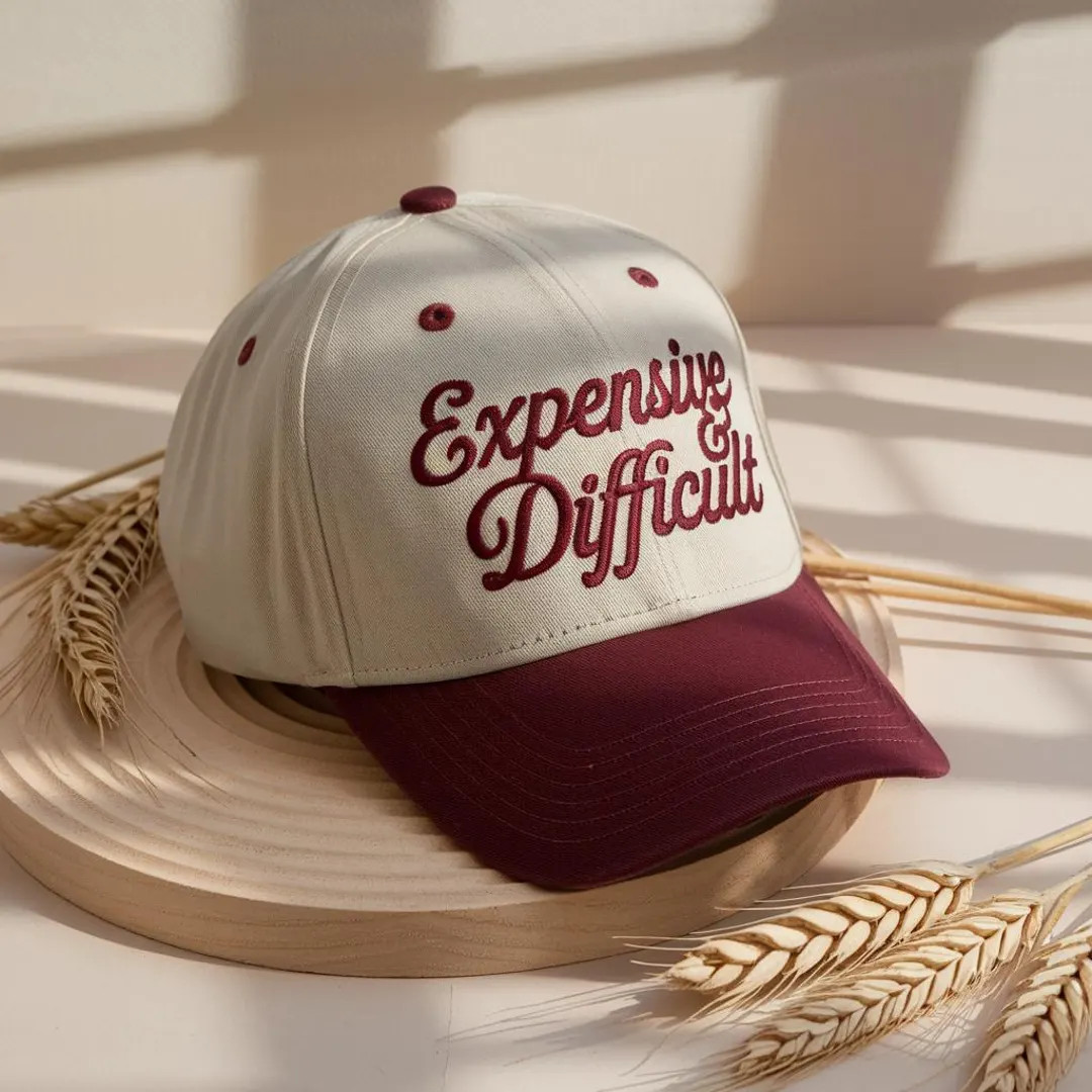 Embroidered Expensive & Difficult Trucker Hat, Two-tone Hat, Trendy Trucker Hat, Funny Women Truc... | Etsy (US)