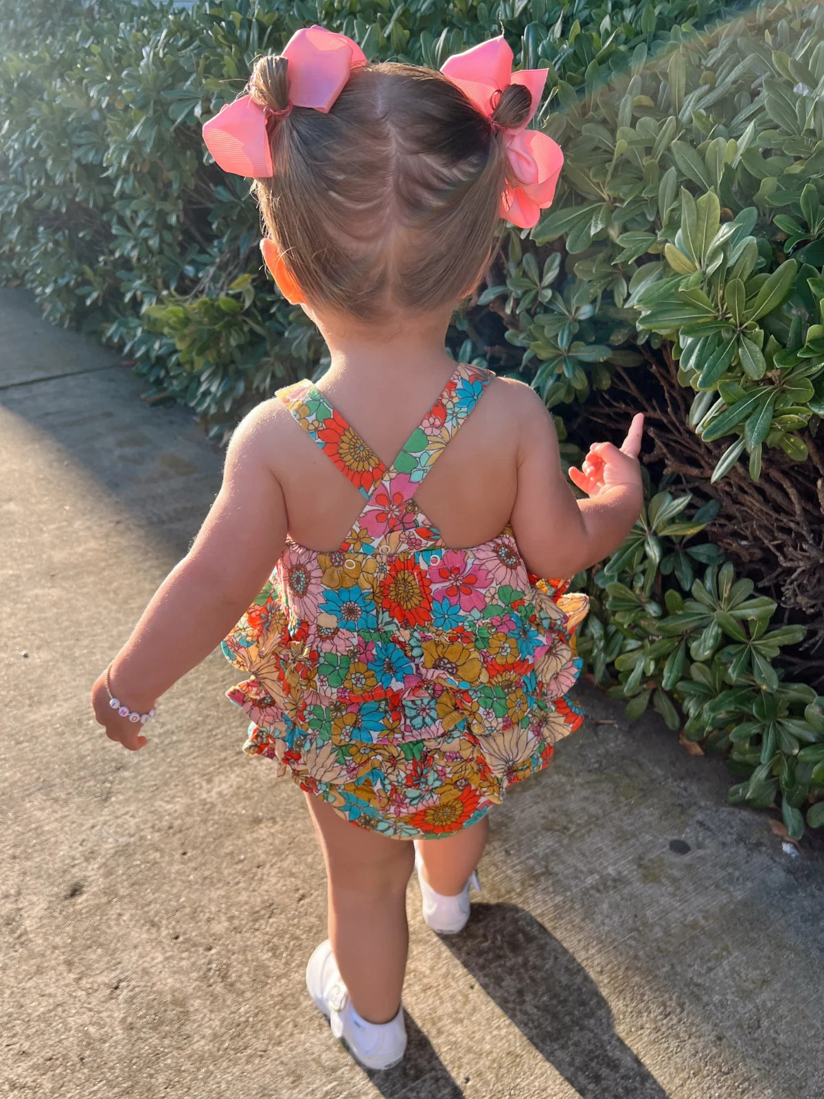 Ruffle Sunsuit, Vintage Dream Floral | SpearmintLOVE