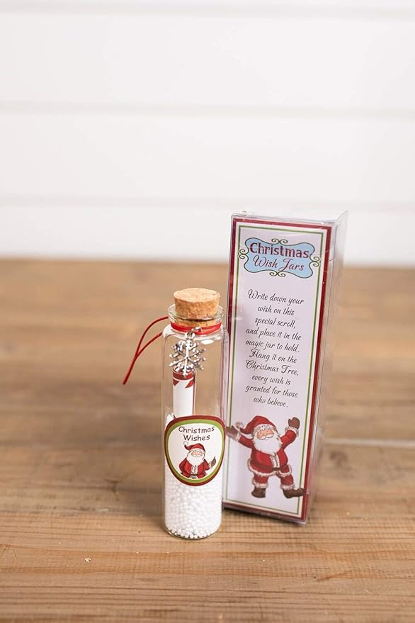 Glass Christmas Wish Jars | Amazon (US)