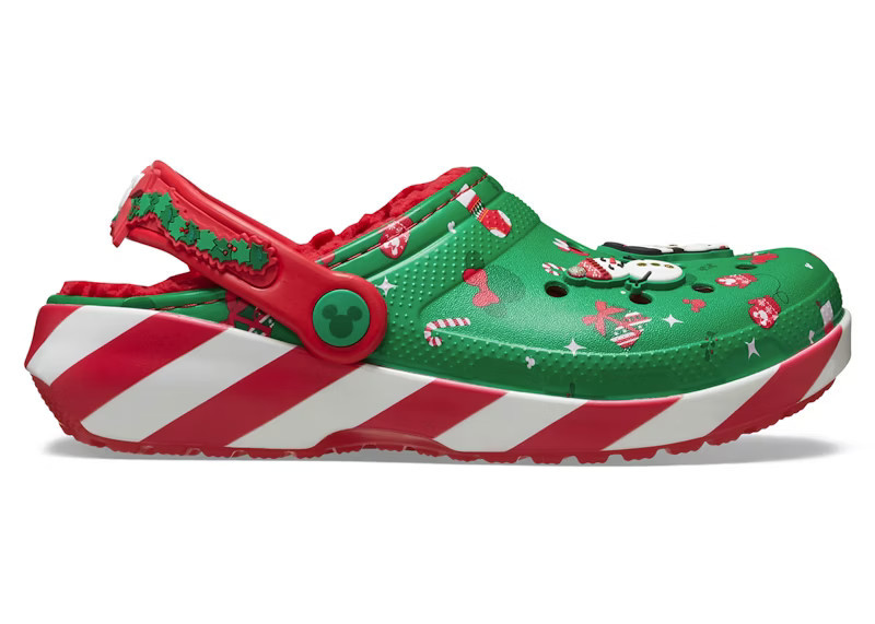 Crocs Classic Lined Clog Disney Mickey Mouse Holiday Sneakers | StockX