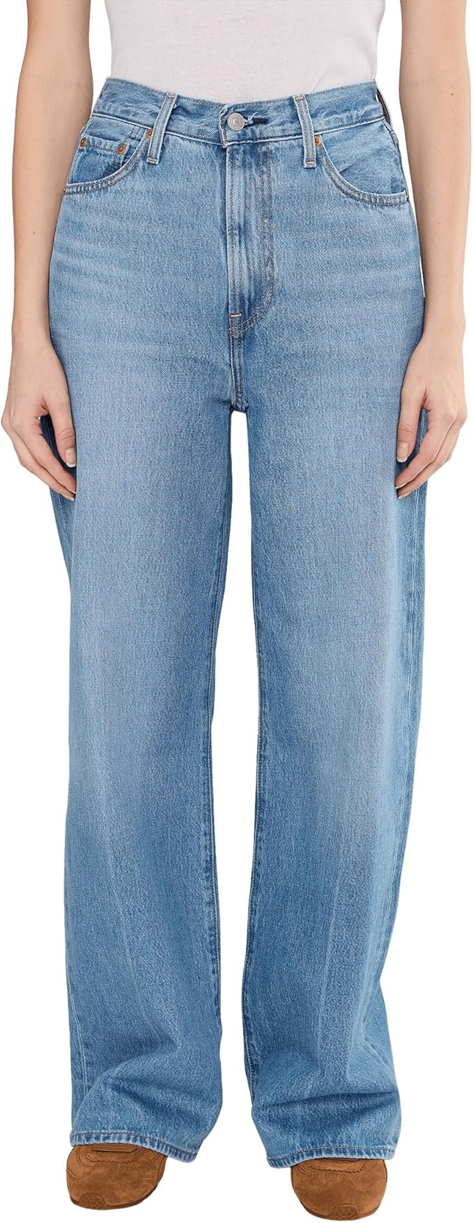 Levi's Womens Ribcage Wide Leg | Amazon (US)