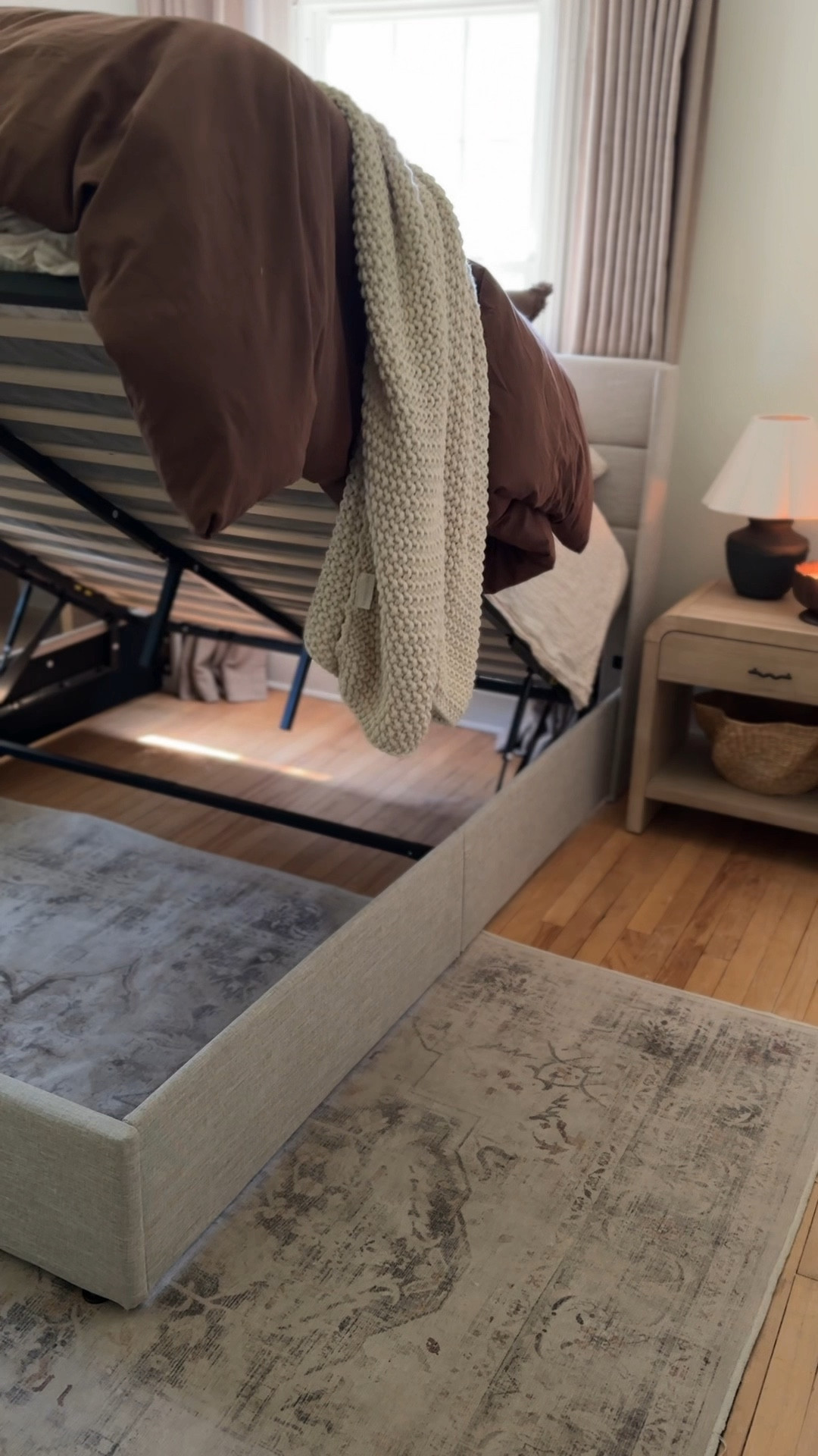love this bed frame that lifts up for additional storage! linked my favorite cozy bedding finds too 


Cozy bedroom, bedroom, affordable bedding, affordable bed frame, neutral bedroom, bed frame under $250, amazon home finds, target home finds