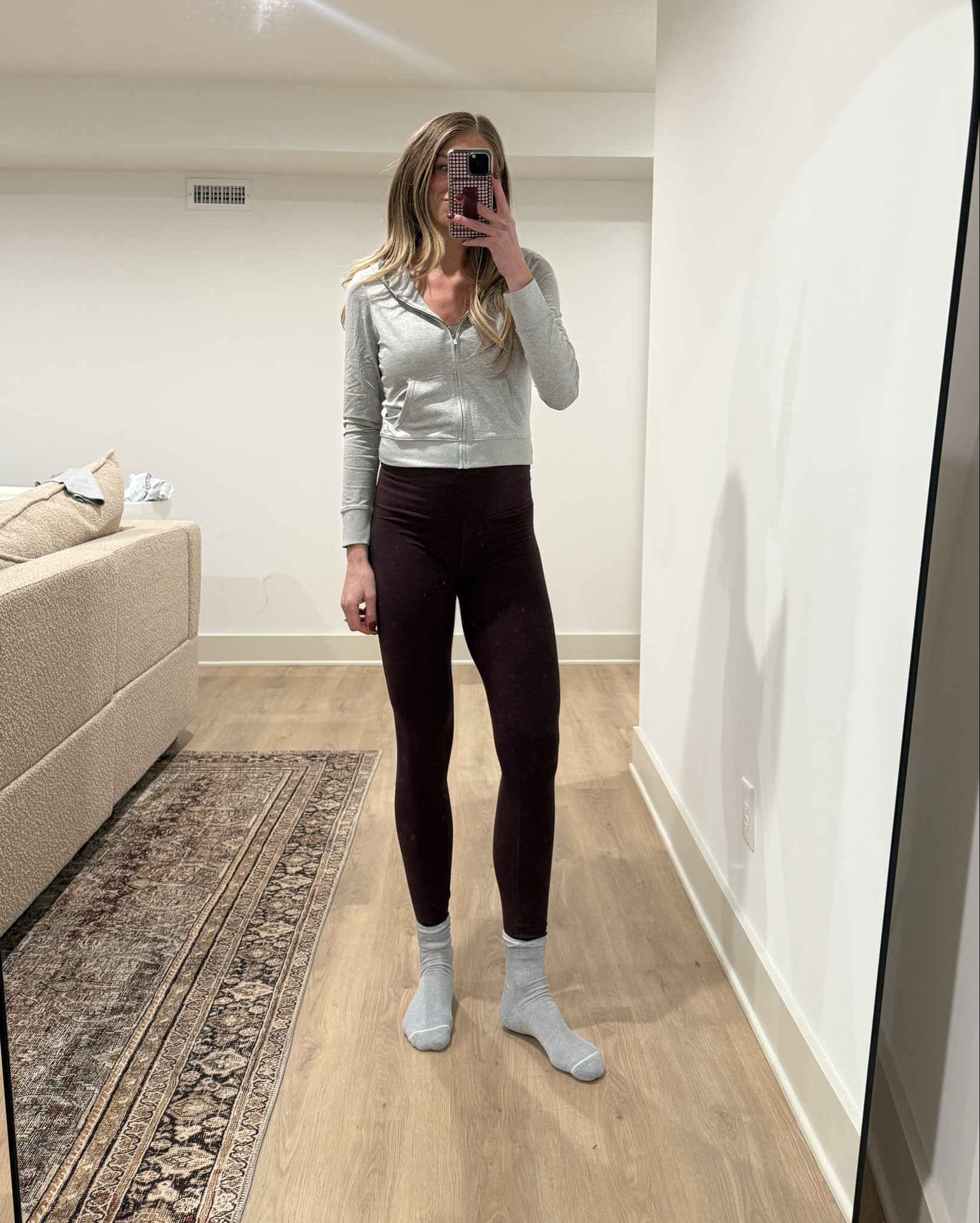 Bump friendly and tall girl friendly loungewear n 
Medium in top and medium long in bottoms for bump. They usually run tts! Leggings are super warm and soft and have a back zipped pocket. 
The bra I’m wearing is also on sale ! It’s padded and the best especially for pregnancy 




Vuori, lounge set, tall sizes, long inseam, 

#LTKootd #LTKTall #LTKBump