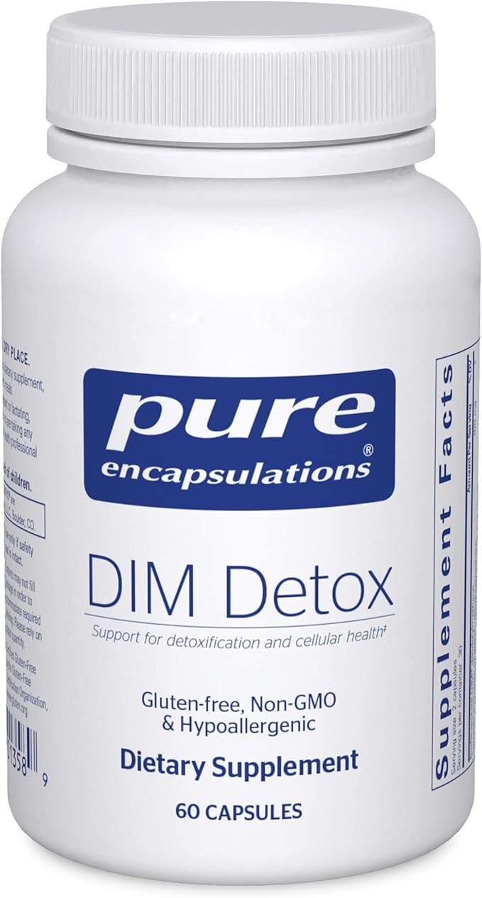 Pure Encapsulations DIM Detox | Supplement Support for Detoxification and Cellular Health* | 60 C... | Amazon (US)