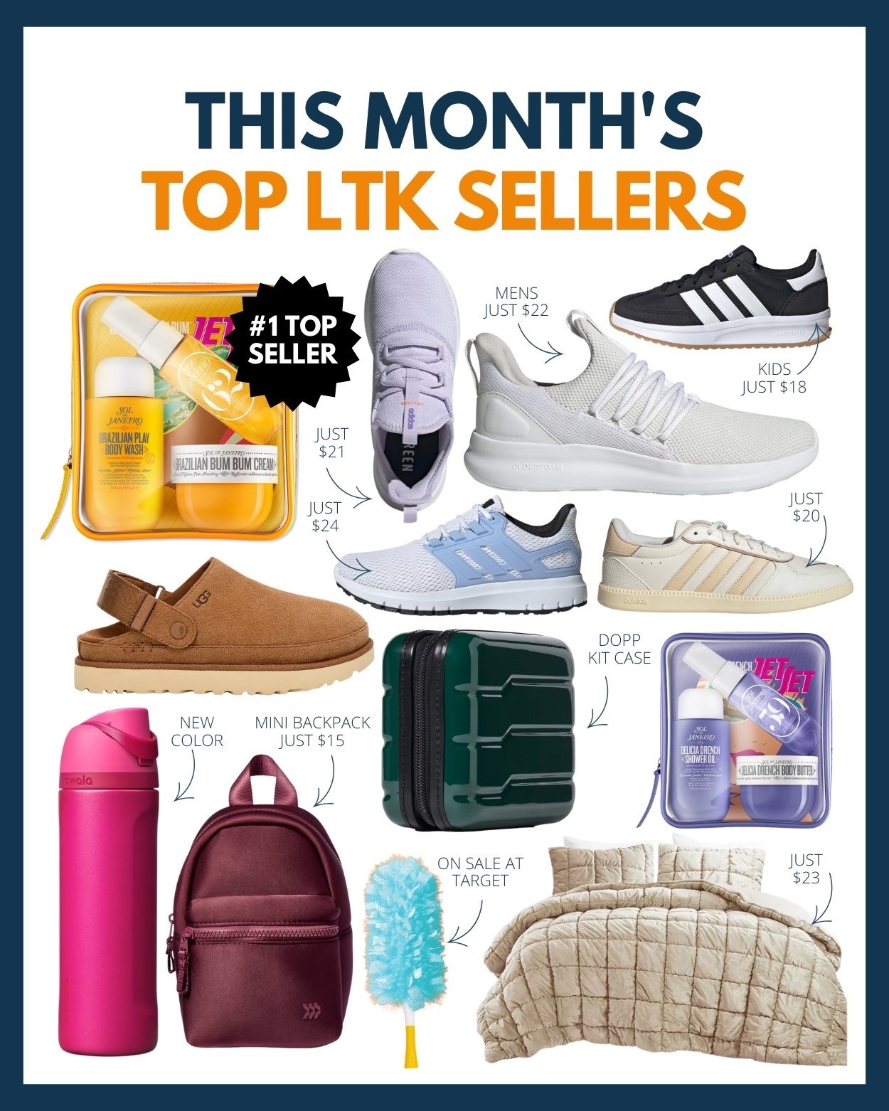 Want to know what LTK shoppers bought the most of this past month? Shop them below! From tons of affordable Adidas sneakers to cozy home goods and the perfect travel accessories! You’re not going to want to miss this month must haves! 😍

#LTKHome #LTKSaleAlert #LTKfitnessgoals