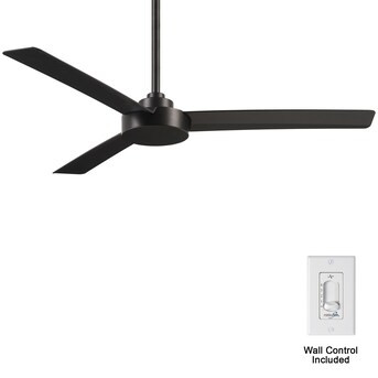 Minka Aire Roto 52-in Black Indoor Ceiling Fan and Remote (3-Blade) | Lowe's
