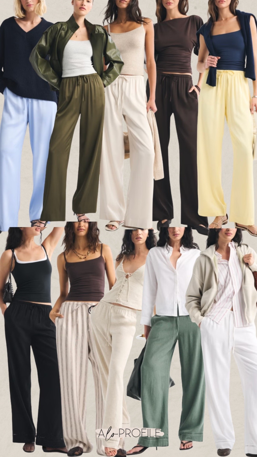 Abercrombie linen & satin pants for spring!! 

#LTKSpringSale #LTKSaleAlert