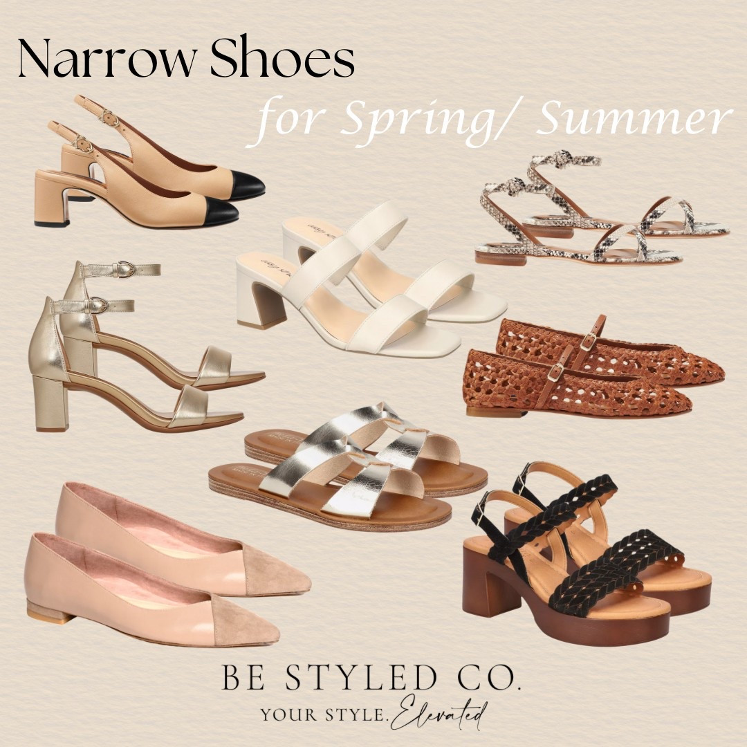 If you have narrow feet- we’ve rounded of our favorite sandals and shoes that are available in narrow widths for spring and summer! 

#LTKSeasonal #LTKShoeCrush #LTKOver40