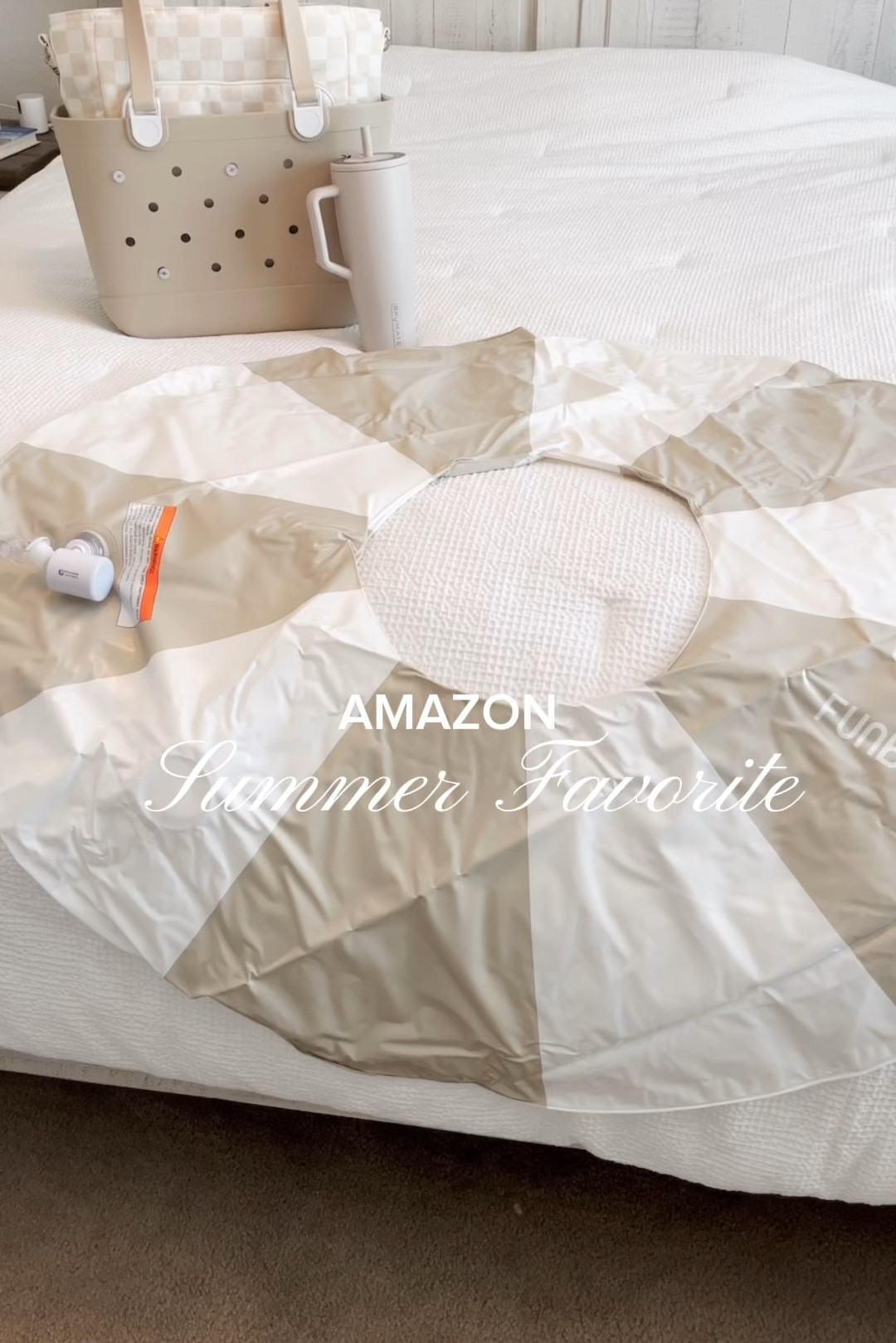 Coolest summer Amazon gadget! I’ll be using this all summer! 🤍🙌🏻 mini portable air pump & cutest float!

#LTKstyletip #LTKfindsunder50 #LTKfindsunder100