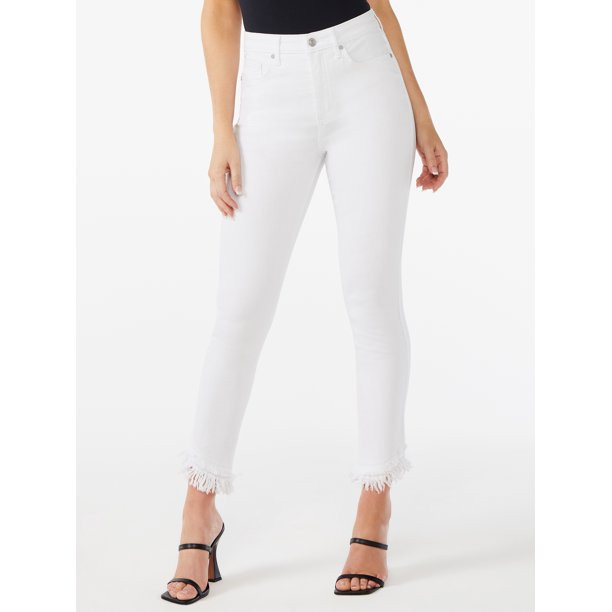 Sofia Jeans by Sofia Vergara Women's High-Rise Rosa Curvy Cha Cha Ankle Jeans - Walmart.com | Walmart (US)