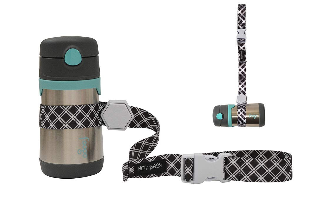 Sippy Cup Straps for Baby Bottle Toy Leash 2 Pack for Stroller High Chair Strap (Black) | Amazon (CA)