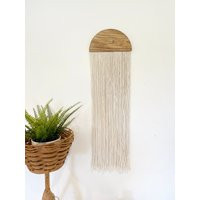 Boho Macrame Wall Decor, Hanging, Fiber Art, Living Room Scandinavian Home Minimalist Art | Etsy (US)