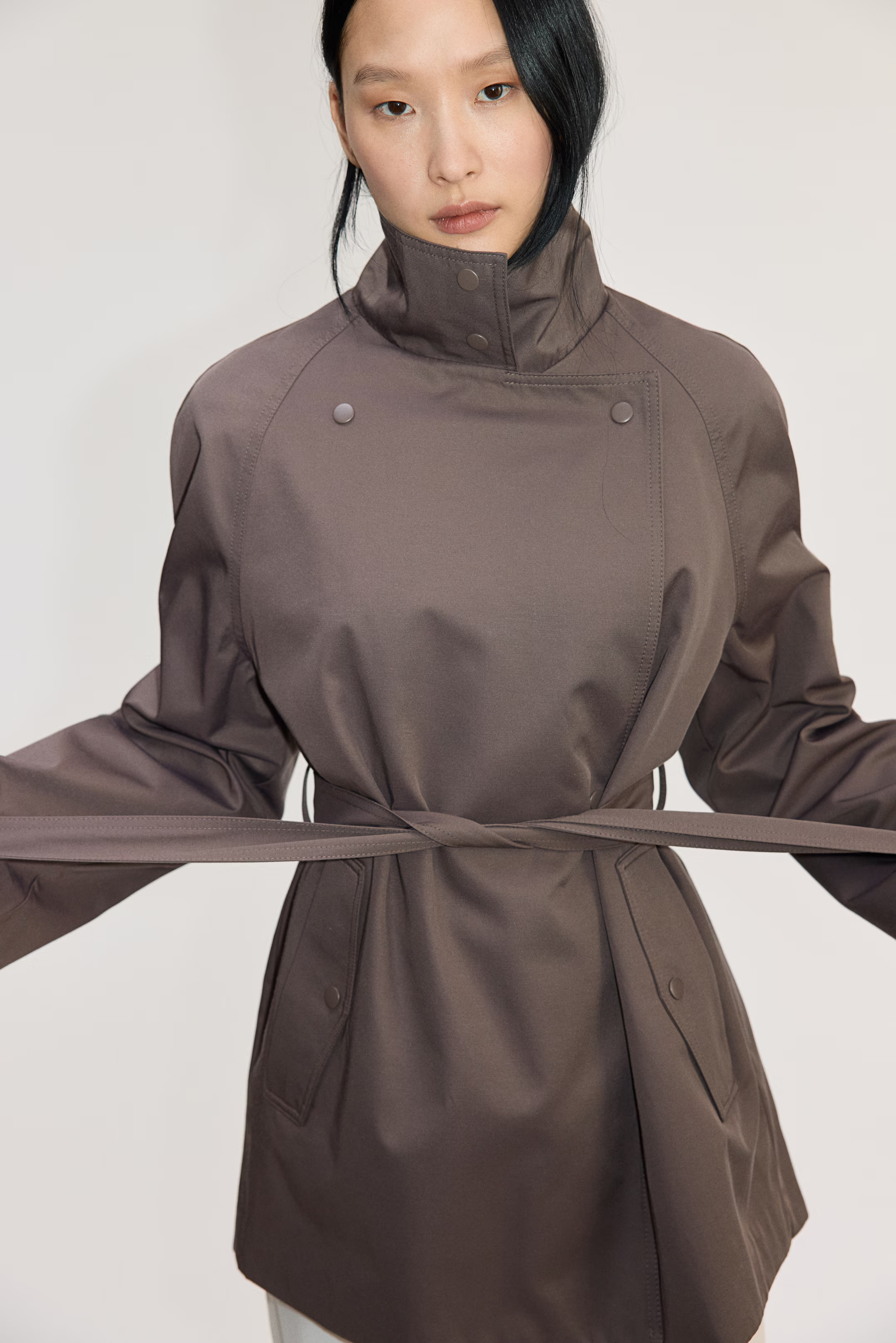 Short trench coat | H&M (UK, MY, IN, SG, PH, TW, HK)