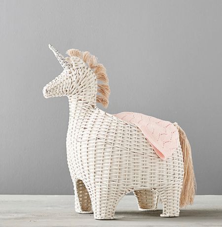Cute unicorn storage basket! On sale 

#LTKCyberweek #LTKGiftGuide #LTKsalealert