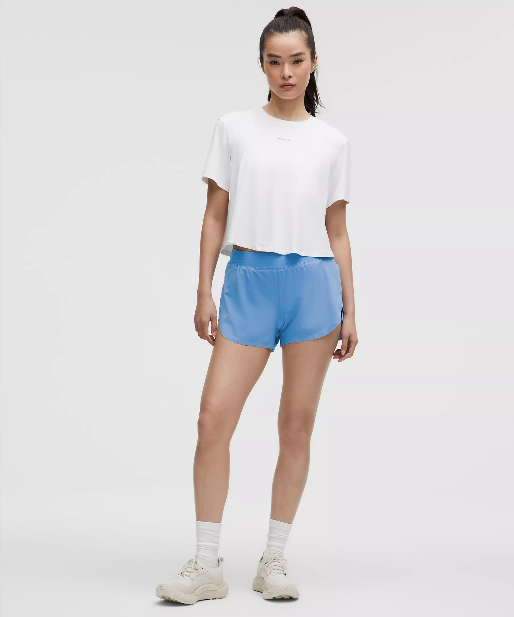 Fast and Free High-Rise Classic-Fit Split Short 3" | Lululemon (US)