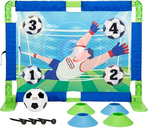 Little Tikes TotSports Soccer Trainer with 9 Accessories, Active Play Sports Toys, for Boys and G... | Amazon (US)