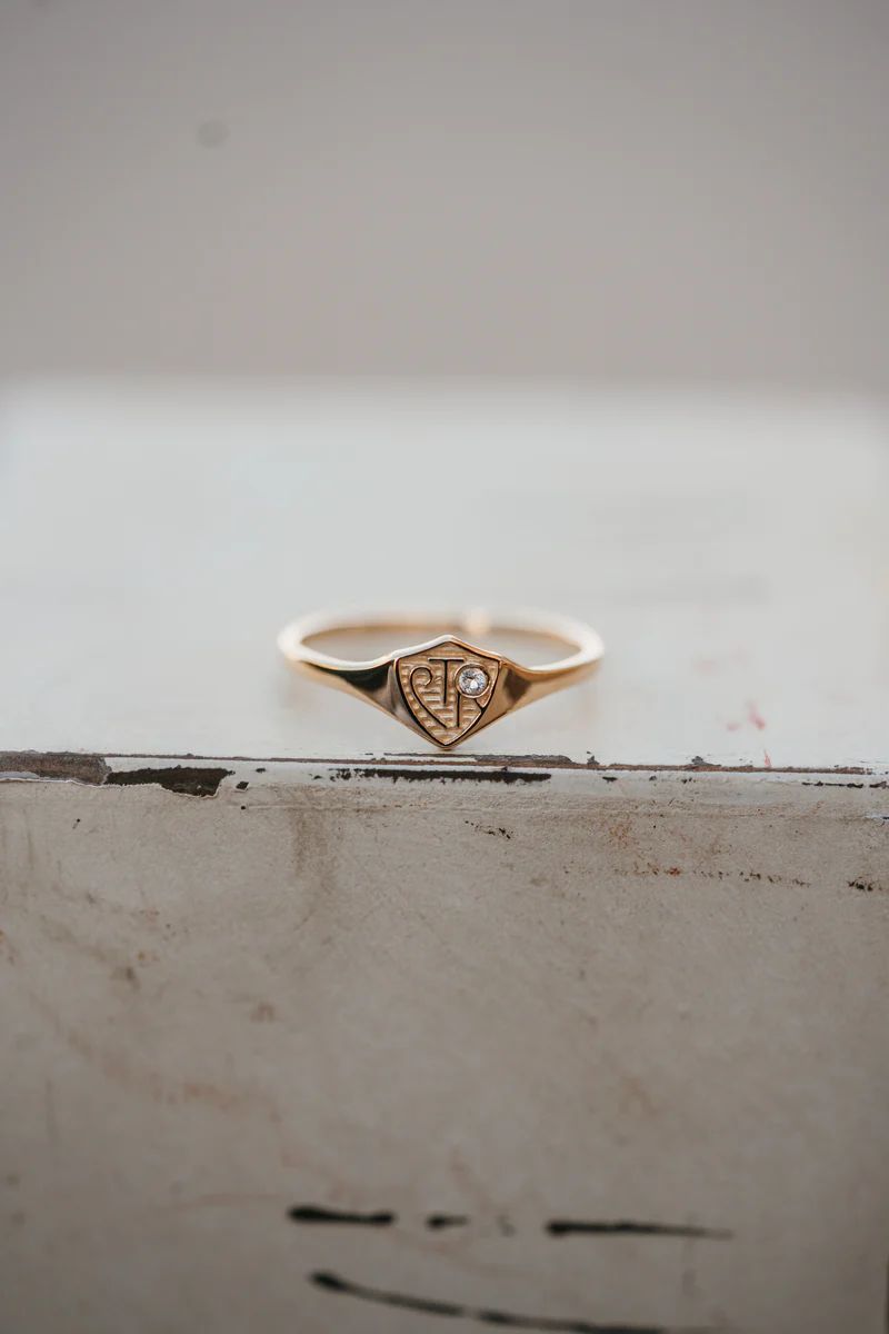 CTR Ring | Gold | Goldie Lew Jewelry