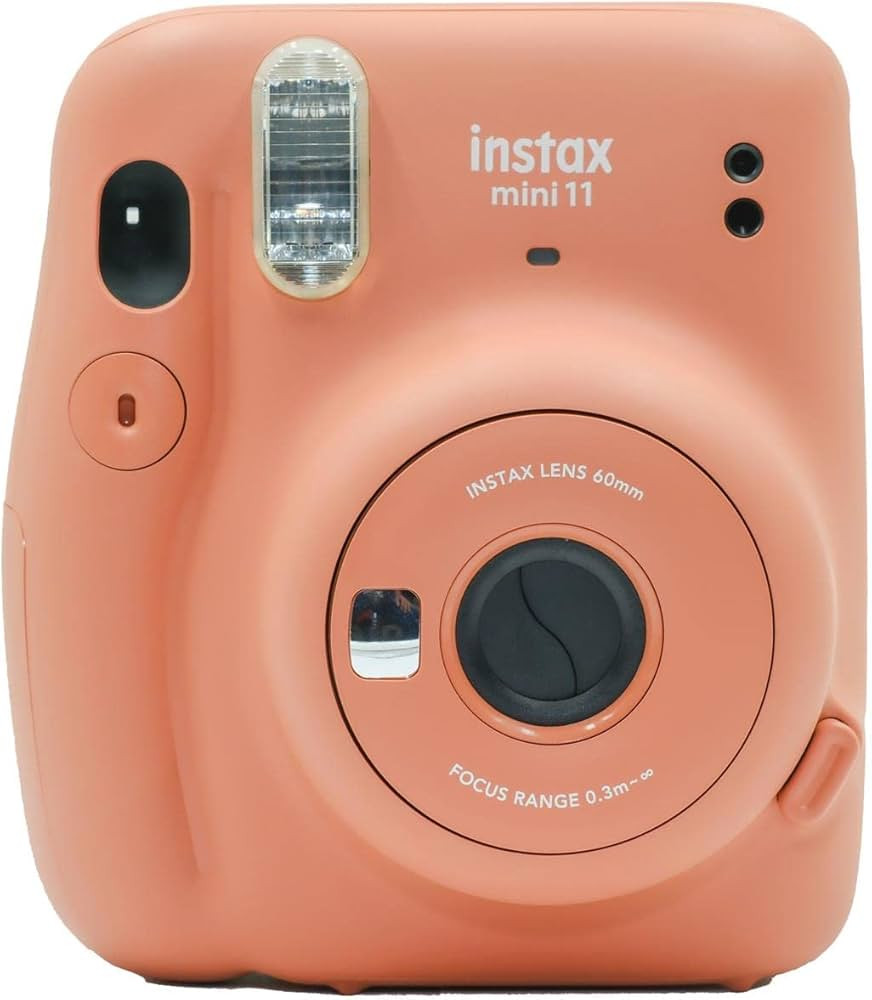 Fujifilm Instax Mini 11 Instant Film Camera, Terracotta Orange | Amazon (US)