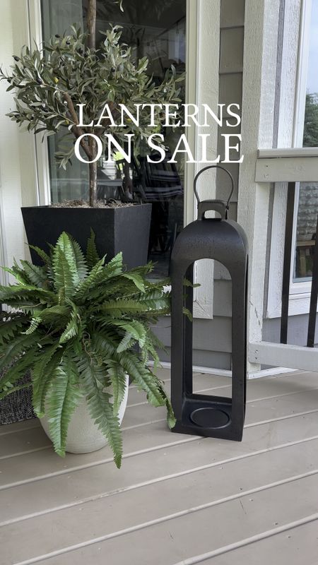 Target Lanterns On Sale. Follow @farmtotablecreations on Instagram for more inspiration.

These beautiful lanterns from Target are currently 30% off. They are cast aluminum and super heavy! I absolutely love them here on my porch. 

Target Sale. Target Outdoor Finds. Home Sale. Patio Finds. Patio Decor  

#LTKSaleAlert #LTKFindsUnder50 #LTKHome