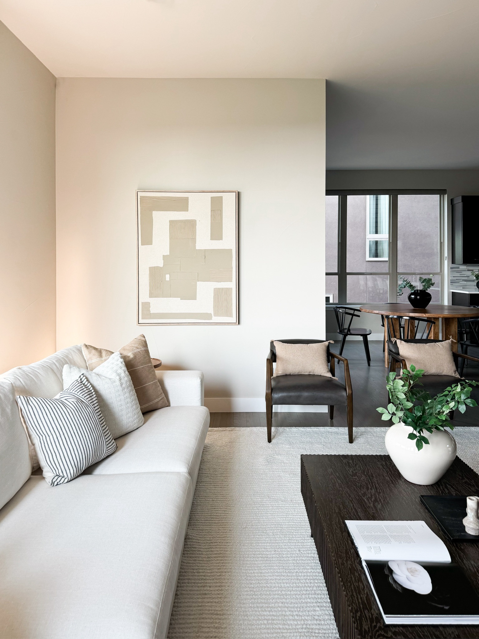 Clean lines, warm tones and a mix of textures is our favorite way to stage. 

#LTKU #LTKHome #LTKSaleAlert