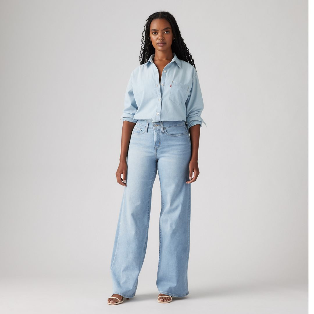 Levi's 318 Shaping Wide Leg Women's Jeans 33x30 | Levi's US