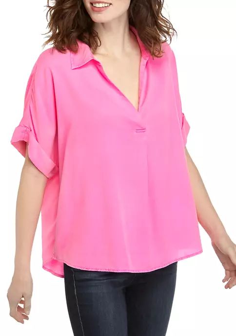 Women's Short Dolman Sleeve Popover Shirt | Belk