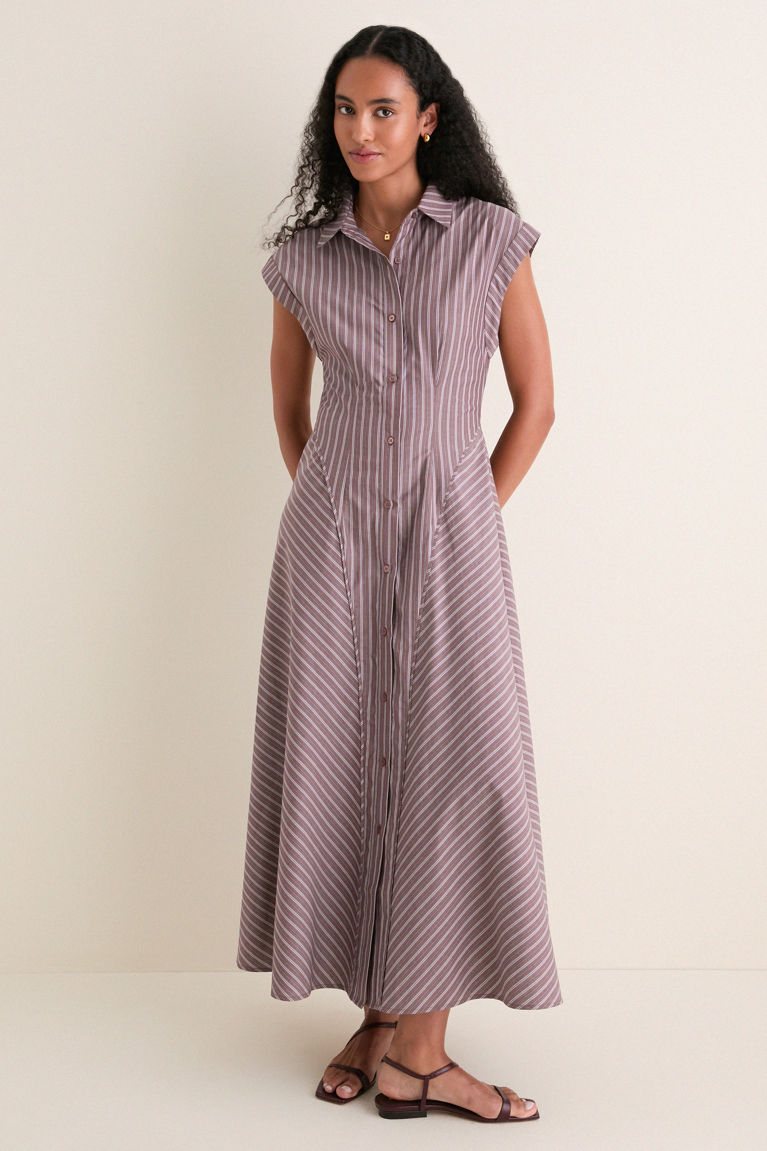 Chestnut Jora Midi Dress | Tuckernuck (US)