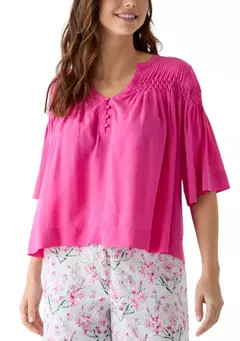 Crown & Ivy™ Women's 3/4 Sleeve Pintuck Top | Belk