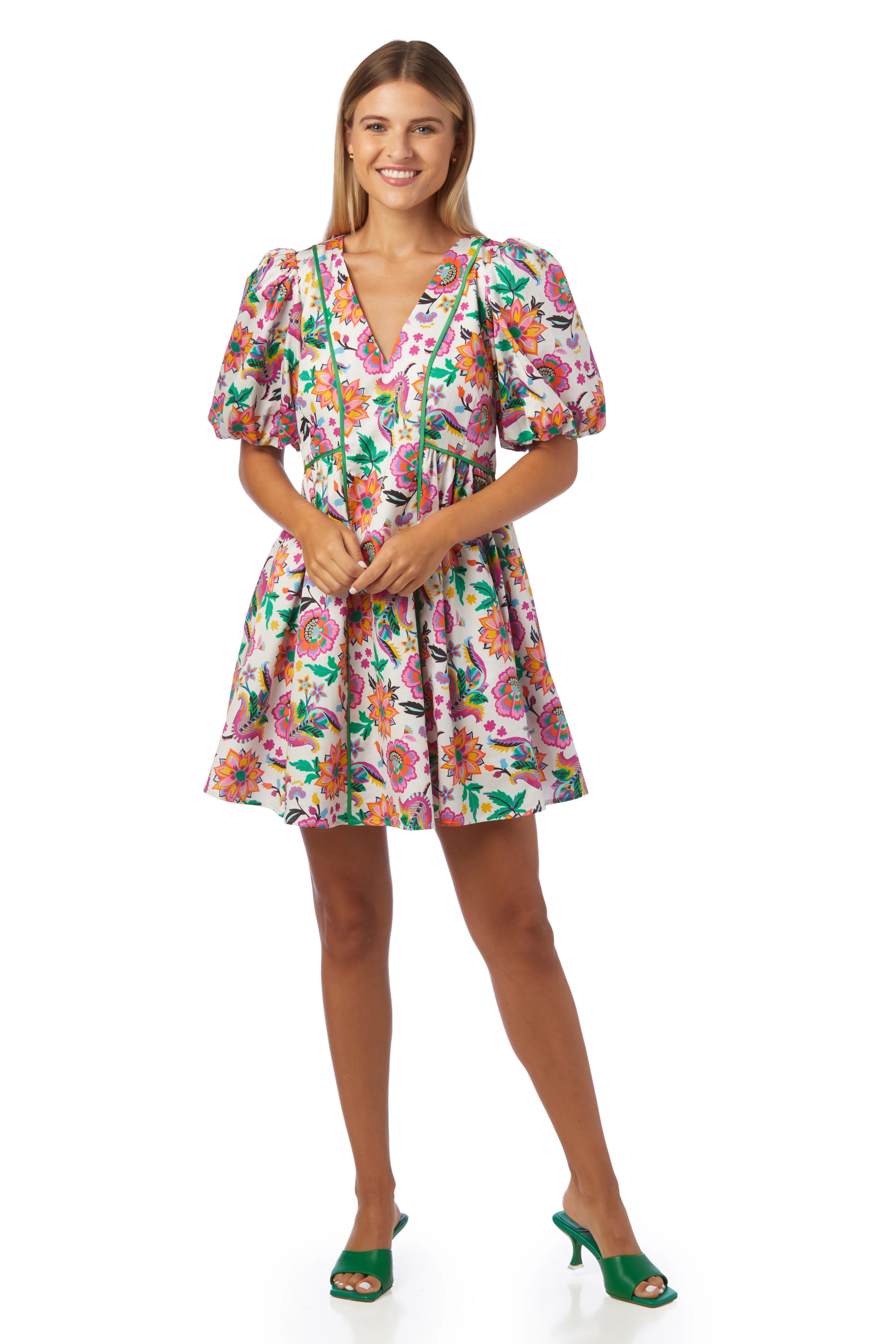 Kilby Dress in Floral Festival - CROSBY by Mollie Burch | CROSBY by Mollie Burch